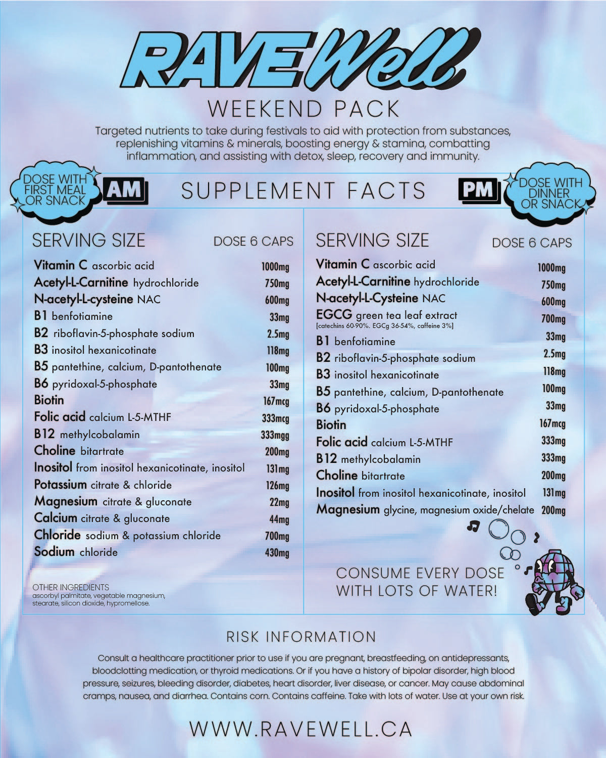 Rave Well 2 Day Express Pack
