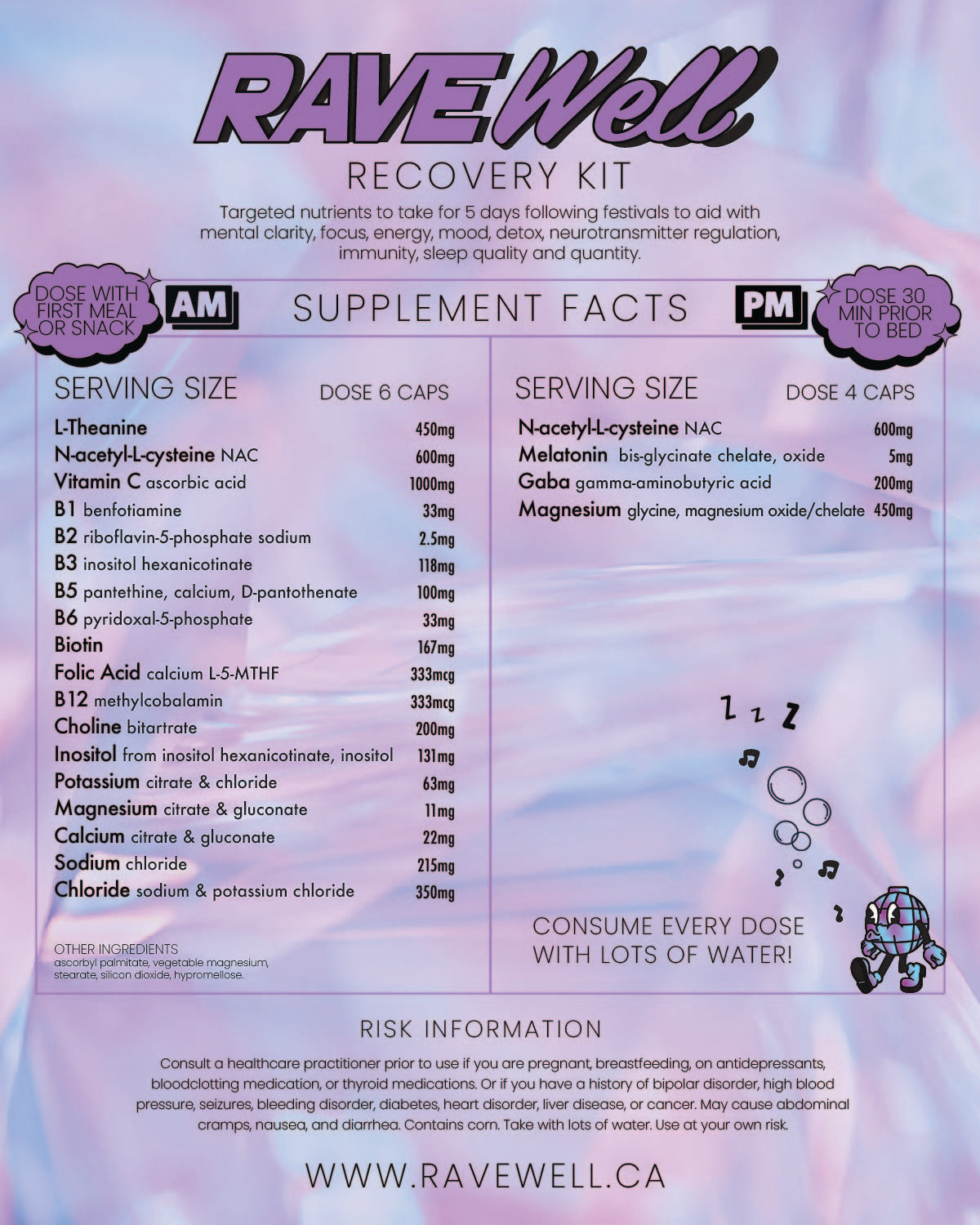 Rave Well 5 Day Recovery Kit